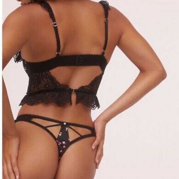 VS For Love & Lemons lace trim bustier - Picture 3 of 3